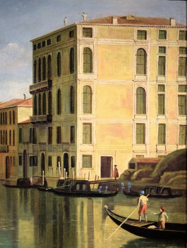  - Venice, Palaces on the Grand Canal - Venetian Master,early 19th century
